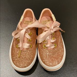 Toddler Ked pink sparkle